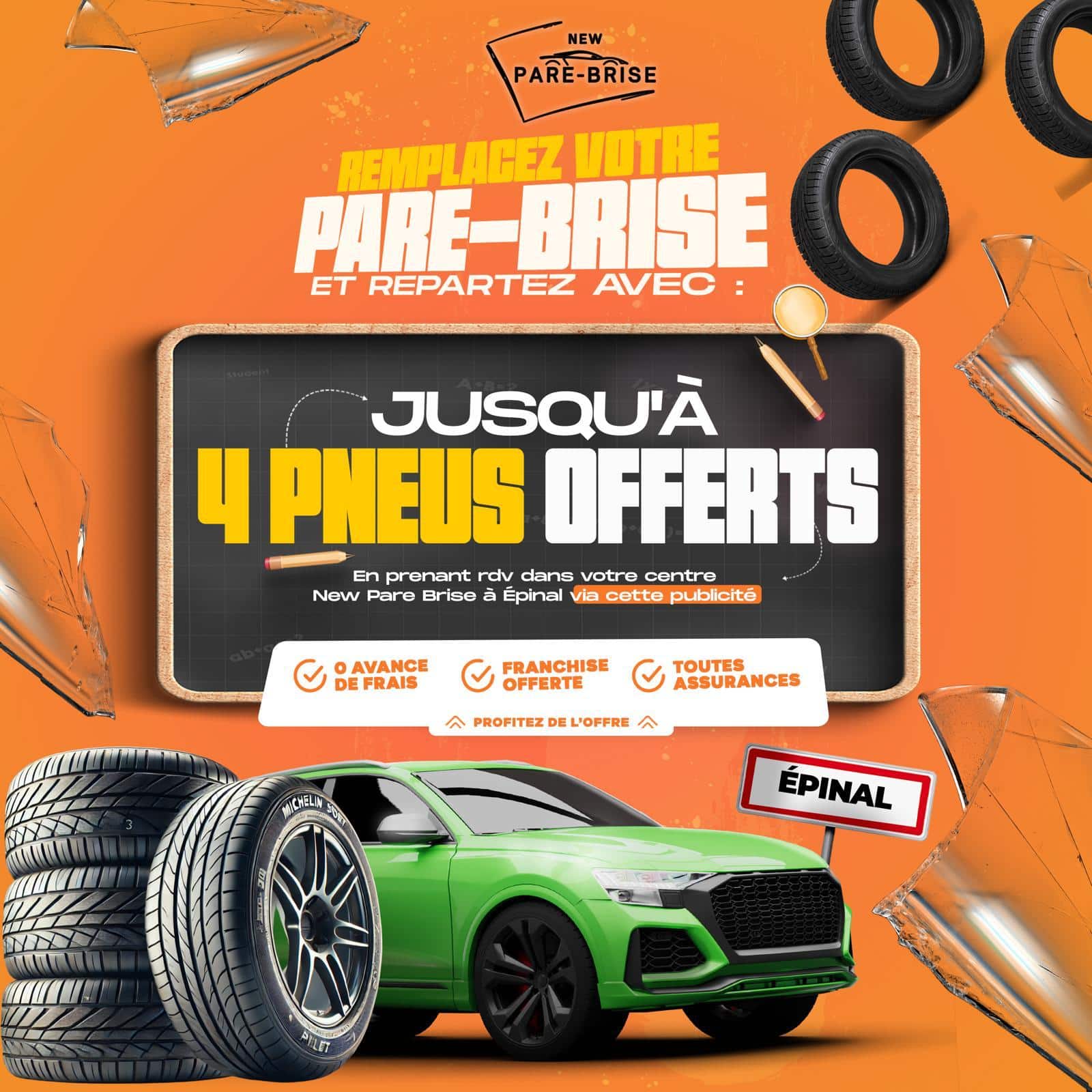 NEW Pare-Brise | NEW Pare-Brise